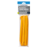 Campmaster 300 mm ABS Plastic Tent Pegs (6 Pack)