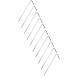 Campmaster 6.3 mm x 225 mm Zinc Plated Tent Pegs (10 Pack)