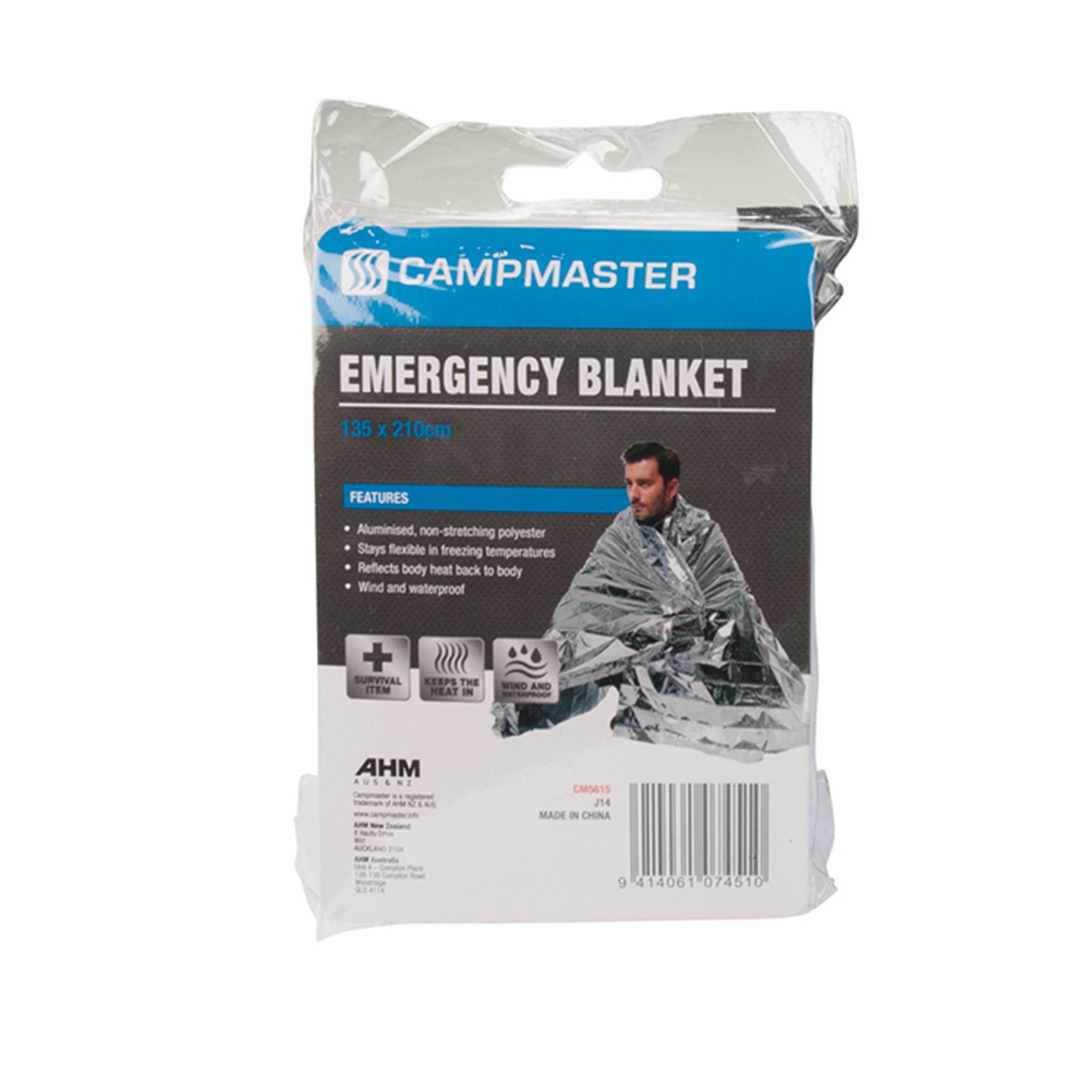 Campmaster Emergency Blanket Campmaster NZ