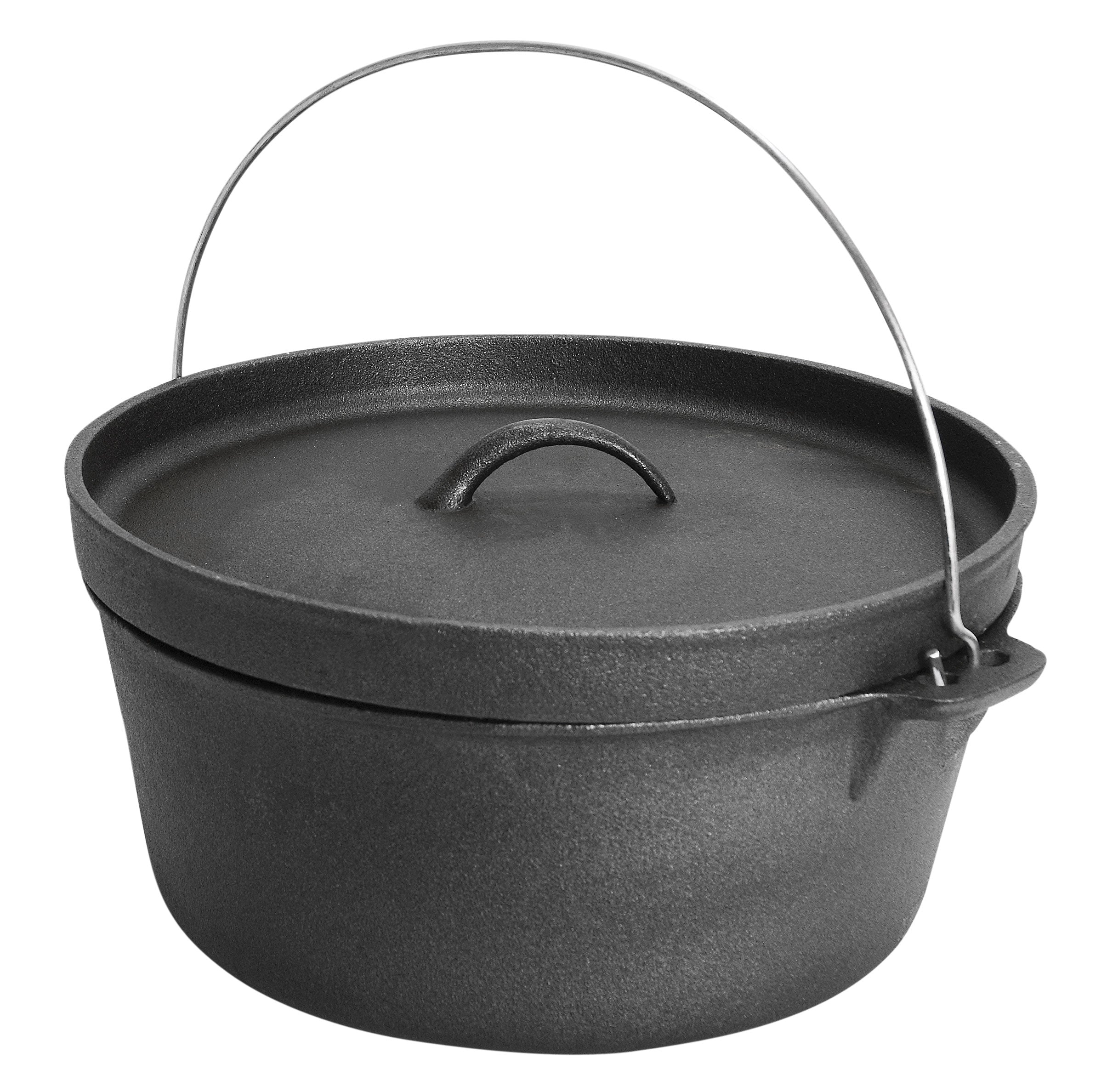 Campmaster 7.5L Dutch Cast Iron Lip Type Camp Oven – Campmaster NZ