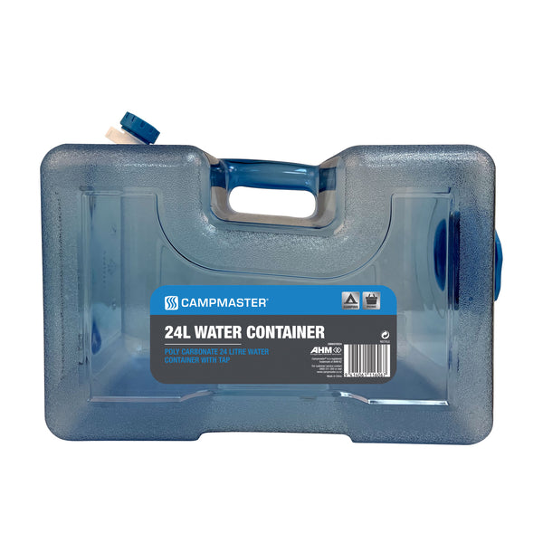 Campmaster 24L Polycarb Water Container with Tap